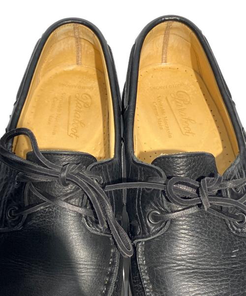PARABOOT（パラブーツ）PARABOOT (パラブーツ) MALOデッキシューズ ブラック サイズ:6　1/2　の古着・服飾アイテム