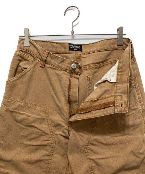RALPH LAUREN JEANS（ラルフローレンジーンズ）RALPH LAUREN JEANS (ラルフローレンジーンズ) ダブルニーパンツ ブラウン サイズ:XLの古着・服飾アイテム