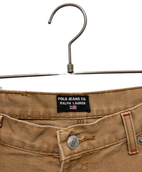 RALPH LAUREN JEANS（ラルフローレンジーンズ）RALPH LAUREN JEANS (ラルフローレンジーンズ) ダブルニーパンツ ブラウン サイズ:XLの古着・服飾アイテム