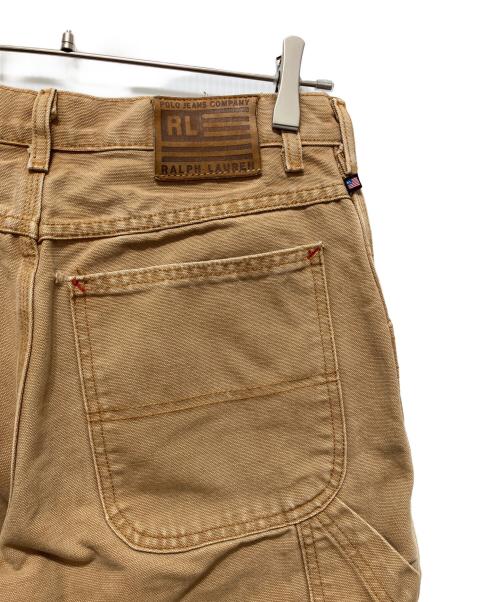 RALPH LAUREN JEANS（ラルフローレンジーンズ）RALPH LAUREN JEANS (ラルフローレンジーンズ) ダブルニーパンツ ブラウン サイズ:XLの古着・服飾アイテム