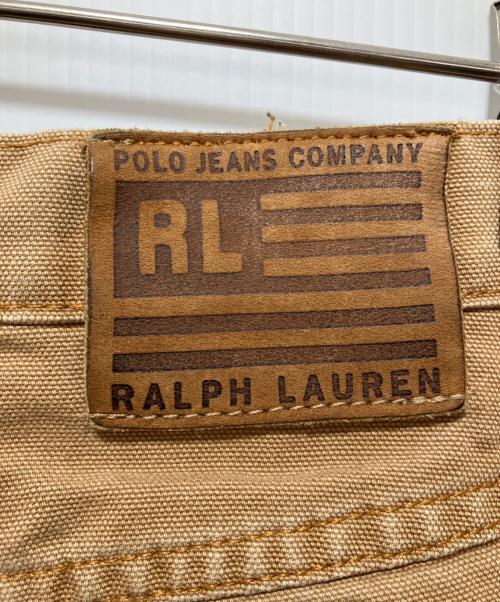 RALPH LAUREN JEANS（ラルフローレンジーンズ）RALPH LAUREN JEANS (ラルフローレンジーンズ) ダブルニーパンツ ブラウン サイズ:XLの古着・服飾アイテム