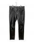 Saint Laurent Paris（サンローランパリ）の古着「Coating Pants」｜ブラック