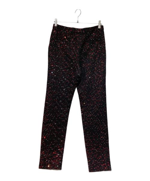 Saint Laurent Paris（サンローランパリ）Saint Laurent Paris (サンローランパリ) ツイード スパンコール パンツ ブラック サイズ:46の古着・服飾アイテム