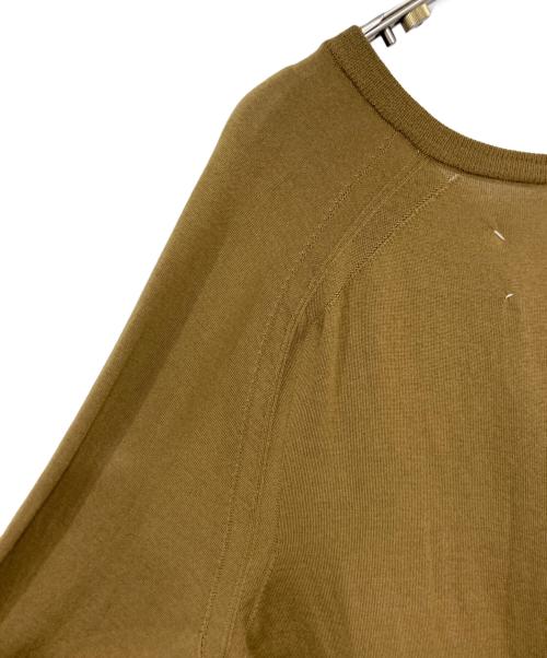 Maison Margiela（メゾンマルジェラ）Maison Margiela (メゾンマルジェラ) Vネックニット ブラウン サイズ:不明の古着・服飾アイテム