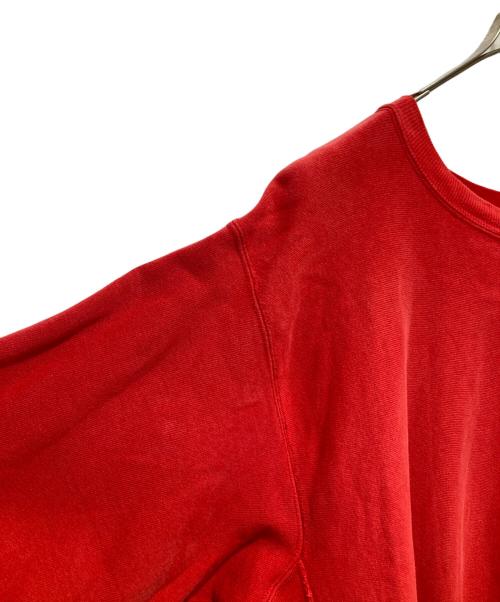Champion（チャンピオン）Champion (チャンピオン) クルーネックスウェット レッド サイズ:Mの古着・服飾アイテム