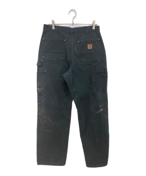 CarHartt（カーハート）CarHartt (カーハート) ダブルニーパンツ ブラック サイズ:W32の古着・服飾アイテム