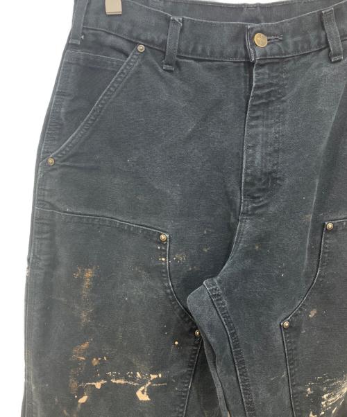 CarHartt（カーハート）CarHartt (カーハート) ダブルニーパンツ ブラック サイズ:W32の古着・服飾アイテム
