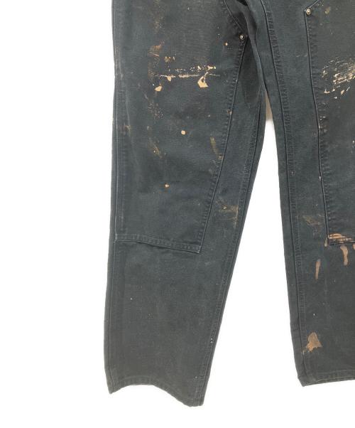 CarHartt（カーハート）CarHartt (カーハート) ダブルニーパンツ ブラック サイズ:W32の古着・服飾アイテム