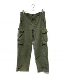 French Army（フランス軍）の古着「M-47カーゴパンツ」｜グリーン