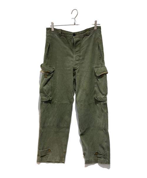 French Army（フランス軍）French Army (フランス軍) M-47カーゴパンツ グリーン サイズ:23の古着・服飾アイテム