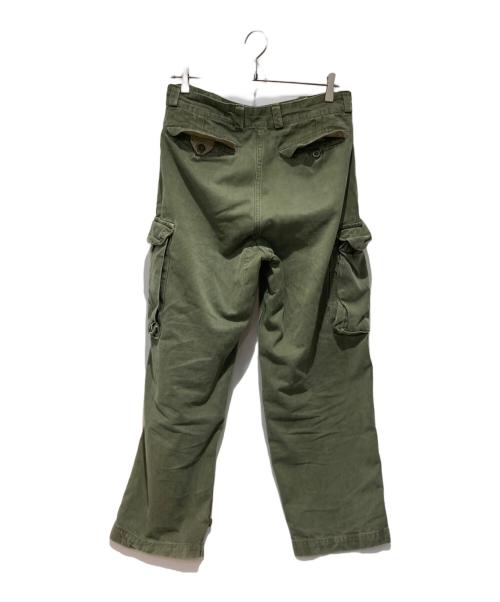 French Army（フランス軍）French Army (フランス軍) M-47カーゴパンツ グリーン サイズ:23の古着・服飾アイテム