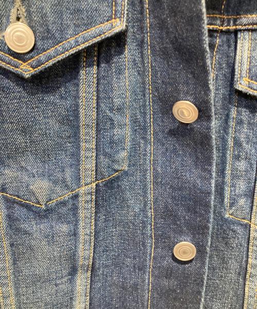 BLUE WORK（ブルーワーク）BLUE WORK (ブルーワーク) セルビッチデニム ジャケット インディゴ サイズ:XSの古着・服飾アイテム