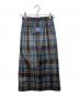 Maison Margiela (メゾンマルジェラ) PENDLETON (ペンドルトン) コーティングチェックスカート ブルー サイズ:40：23000円