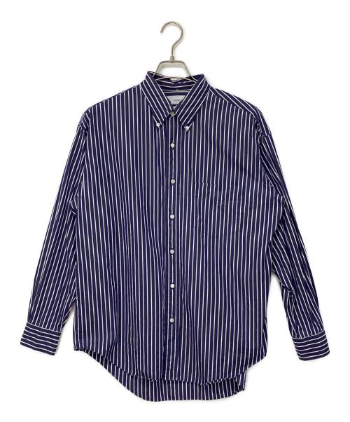 Graphpaper（グラフペーパー）Graphpaper (グラフペーパー) ストライプシャツ ブルー サイズ:1の古着・服飾アイテム