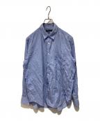 COMME des GARCONS HOMMEコムデギャルソン オム）の古着「ストライプシャツ」｜ブルー