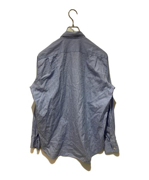 COMME des GARCONS HOMME（コムデギャルソン オム）COMME des GARCONS HOMME (コムデギャルソン オム) ストライプシャツ ブルー サイズ:SSの古着・服飾アイテム
