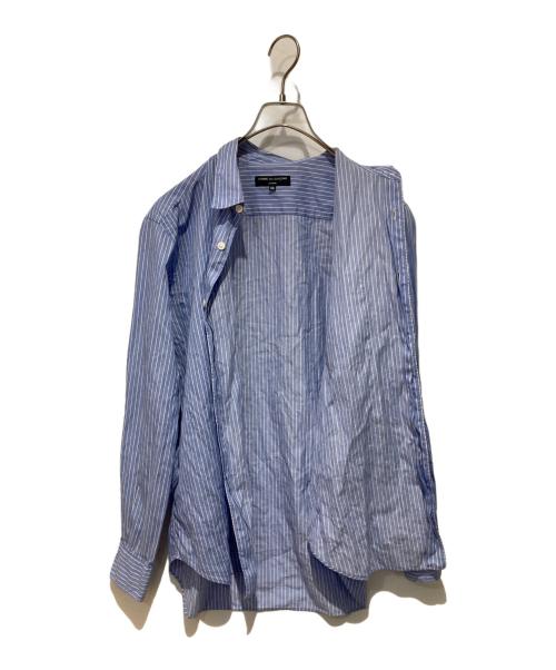 COMME des GARCONS HOMME（コムデギャルソン オム）COMME des GARCONS HOMME (コムデギャルソン オム) ストライプシャツ ブルー サイズ:SSの古着・服飾アイテム