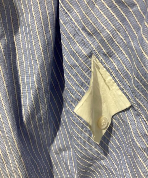 COMME des GARCONS HOMME（コムデギャルソン オム）COMME des GARCONS HOMME (コムデギャルソン オム) ストライプシャツ ブルー サイズ:SSの古着・服飾アイテム