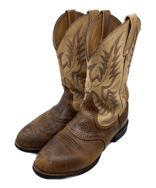 ARIAT（アリアット）ARIAT (アリアット) ウェスタンブーツ ベージュ サイズ:8の古着・服飾アイテム