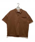 F/CE.エフシーイー）の古着「ポケット付きオーバーサイスシャツ」｜ブラウン