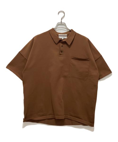 F/CE.（エフシーイー）F/CE. (エフシーイー) ポケット付きオーバーサイスシャツ ブラウン サイズ:Mの古着・服飾アイテム