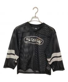 stussy（ステューシー）の古着「TRUCKER TEAM JERSEY」｜ブラック