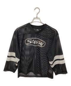 中古・古着通販】stussy (ステューシー) Trucker Team jersey ブラック