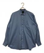 DAIWA PIER39ダイワ ピア39）の古着「Tech Regular Collar Shirts L/S」｜ブルー