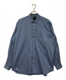 DAIWA PIER39（ダイワ ピア39）の古着「Tech Regular Collar Shirts L/S」｜ブルー