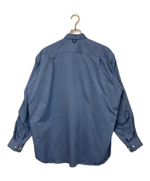 DAIWA PIER39（ダイワ ピア39）DAIWA PIER39 (ダイワ ピア39) Tech Regular Collar Shirts L/S ブルー サイズ:Mの古着・服飾アイテム