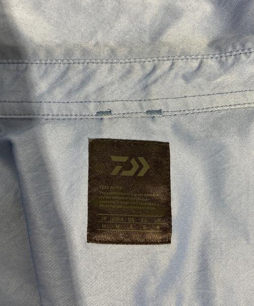 DAIWA PIER39（ダイワ ピア39）DAIWA PIER39 (ダイワ ピア39) Tech Regular Collar Shirts L/S ブルー サイズ:Mの古着・服飾アイテム
