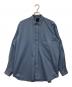 DAIWA PIER39（ダイワ ピア39）の古着「Tech Regular Collar Shirts L/S」｜ブルー
