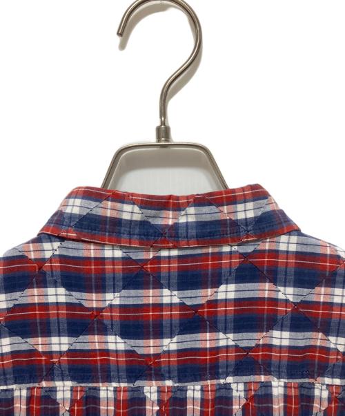 stussy（ステューシー）stussy (ステューシー) 00’sキルティングシャツ トリコロールカラー サイズ:Lの古着・服飾アイテム