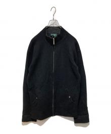 LAUREN RALPH LAUREN（ローレン ラルフ ローレン）の古着「ウールフルジップジャケット」｜ブラック