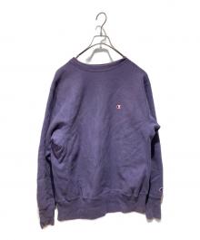 Champion REVERSE WEAVE（チャンピオン リバース ウィーブ）の古着「クルーネックスウェット」｜パープル