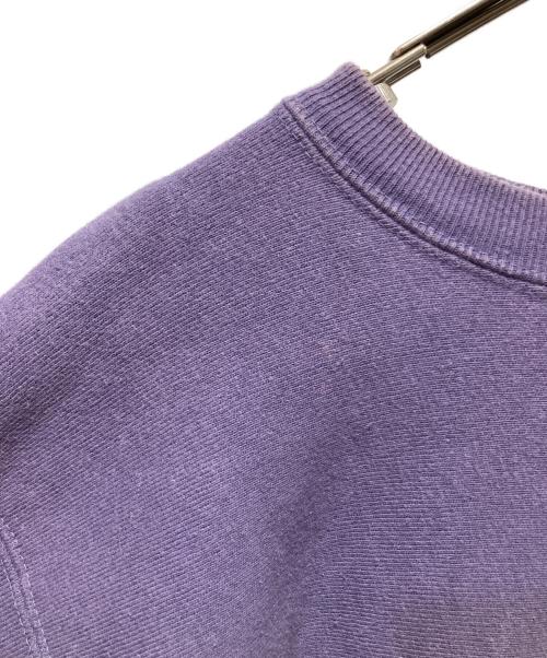 Champion REVERSE WEAVE（チャンピオン リバース ウィーブ）Champion REVERSE WEAVE (チャンピオン リバース ウィーブ) クルーネックスウェット パープル サイズ:Ｌの古着・服飾アイテム