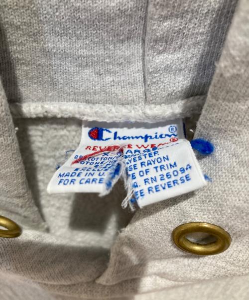 Champion REVERSE WEAVE（チャンピオン リバース ウィーブ）Champion REVERSE WEAVE (チャンピオン リバース ウィーブ) プルオーバーパーカー グレー サイズ:XLの古着・服飾アイテム