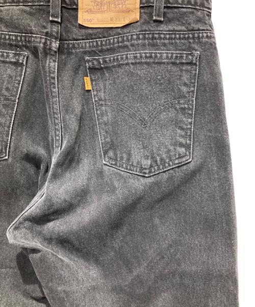 LEVI'S（リーバイス）LEVI'S (リーバイス) デニムパンツ ブラック サイズ:83.5cm (W33)の古着・服飾アイテム