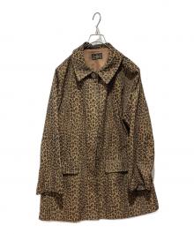 FENDI（フェンディ）の古着「レオパード柄コート」｜ブラウン