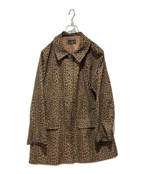 FENDI（フェンディ）FENDI (フェンディ) レオパード柄コート ブラウン サイズ:表記無しの古着・服飾アイテム