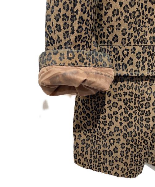 FENDI（フェンディ）FENDI (フェンディ) レオパード柄コート ブラウン サイズ:表記無しの古着・服飾アイテム