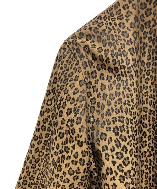 FENDI（フェンディ）FENDI (フェンディ) レオパード柄コート ブラウン サイズ:表記無しの古着・服飾アイテム
