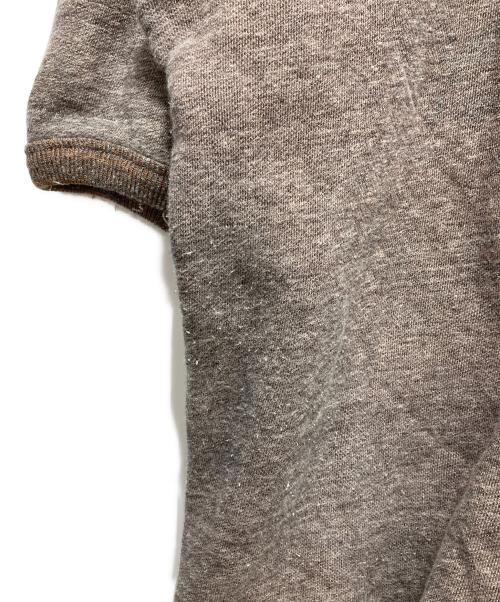 NICENESS（ナイスネス）NICENESS (ナイスネス) LIMITED COLE S/Sスウェット ベージュ サイズ:Lの古着・服飾アイテム