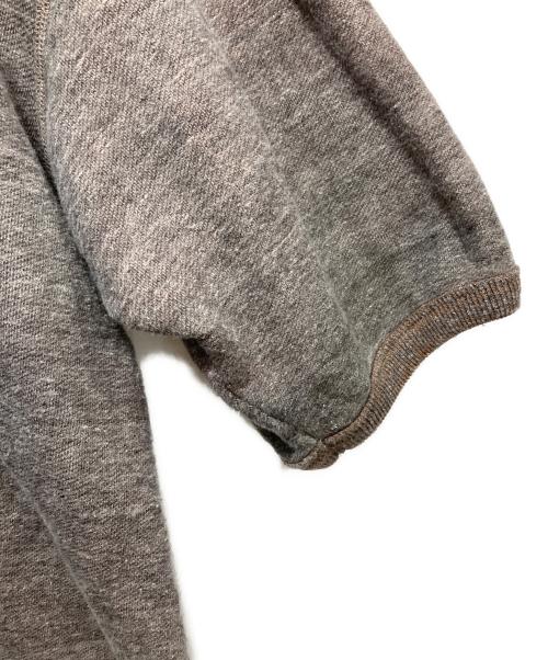 NICENESS（ナイスネス）NICENESS (ナイスネス) LIMITED COLE S/Sスウェット ベージュ サイズ:Lの古着・服飾アイテム