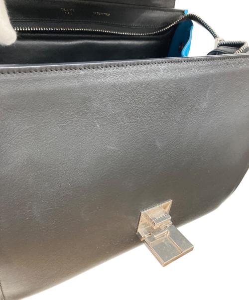 CELINE（セリーヌ）CELINE (セリーヌ) 2WAYバッグ ブラウン×ブルーの古着・服飾アイテム