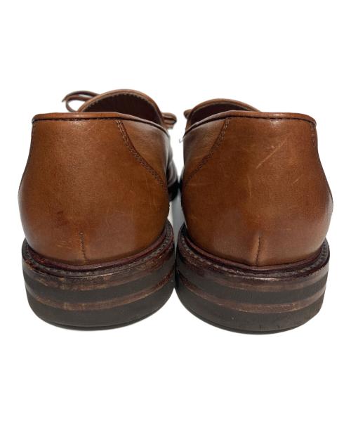 BRUNELLO CUCINELLI（ブルネロクチネリ）BRUNELLO CUCINELLI (ブルネロクチネリ) キルトタッセルローファー ブラウン サイズ:42の古着・服飾アイテム
