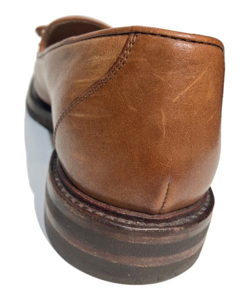 BRUNELLO CUCINELLI（ブルネロクチネリ）BRUNELLO CUCINELLI (ブルネロクチネリ) キルトタッセルローファー ブラウン サイズ:42の古着・服飾アイテム