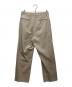 NEAT L'ECHOPPE (ニートレ) USA TROUSERS タックパンツ ベージュ サイズ:30：15000円