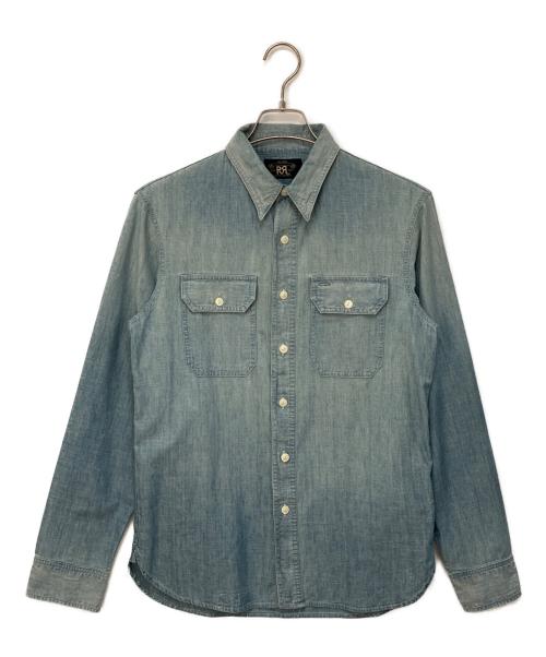RRL（ダブルアールエル）RRL (ダブルアールエル) デニムシャツ ブルー サイズ:Sの古着・服飾アイテム