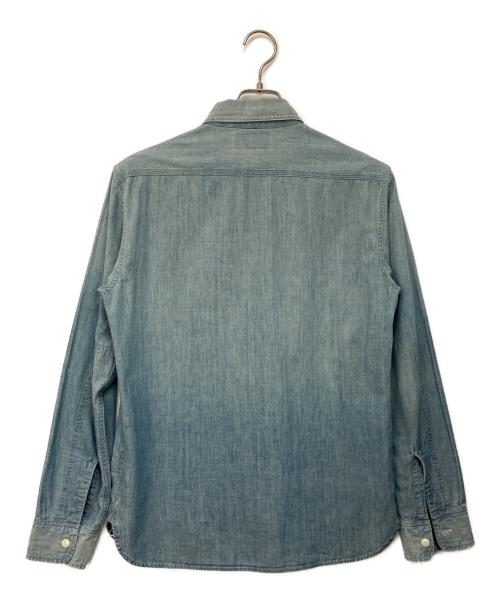 RRL（ダブルアールエル）RRL (ダブルアールエル) デニムシャツ ブルー サイズ:Sの古着・服飾アイテム
